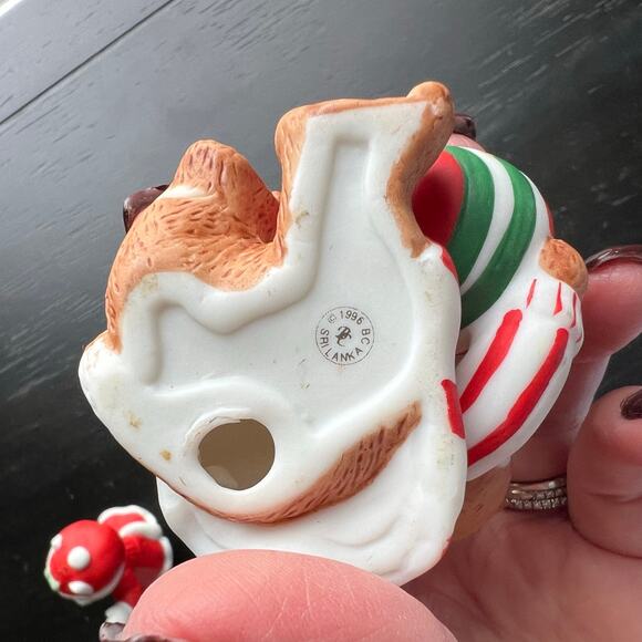 Lot of 3 Vintage 1995 BC Bronson Ceramic Kittens Ornaments - Picture 5 of 6